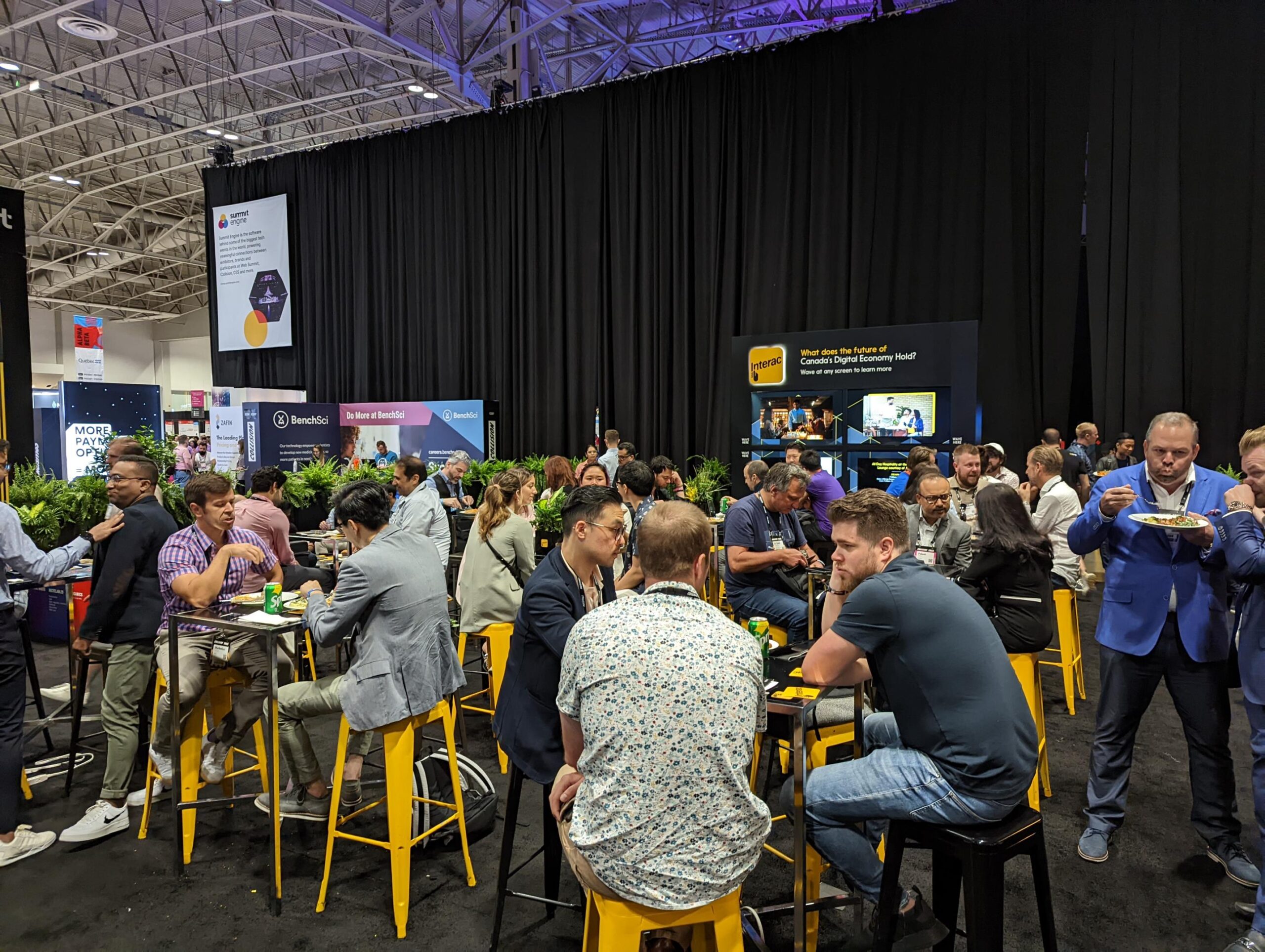 People sitting at a conference