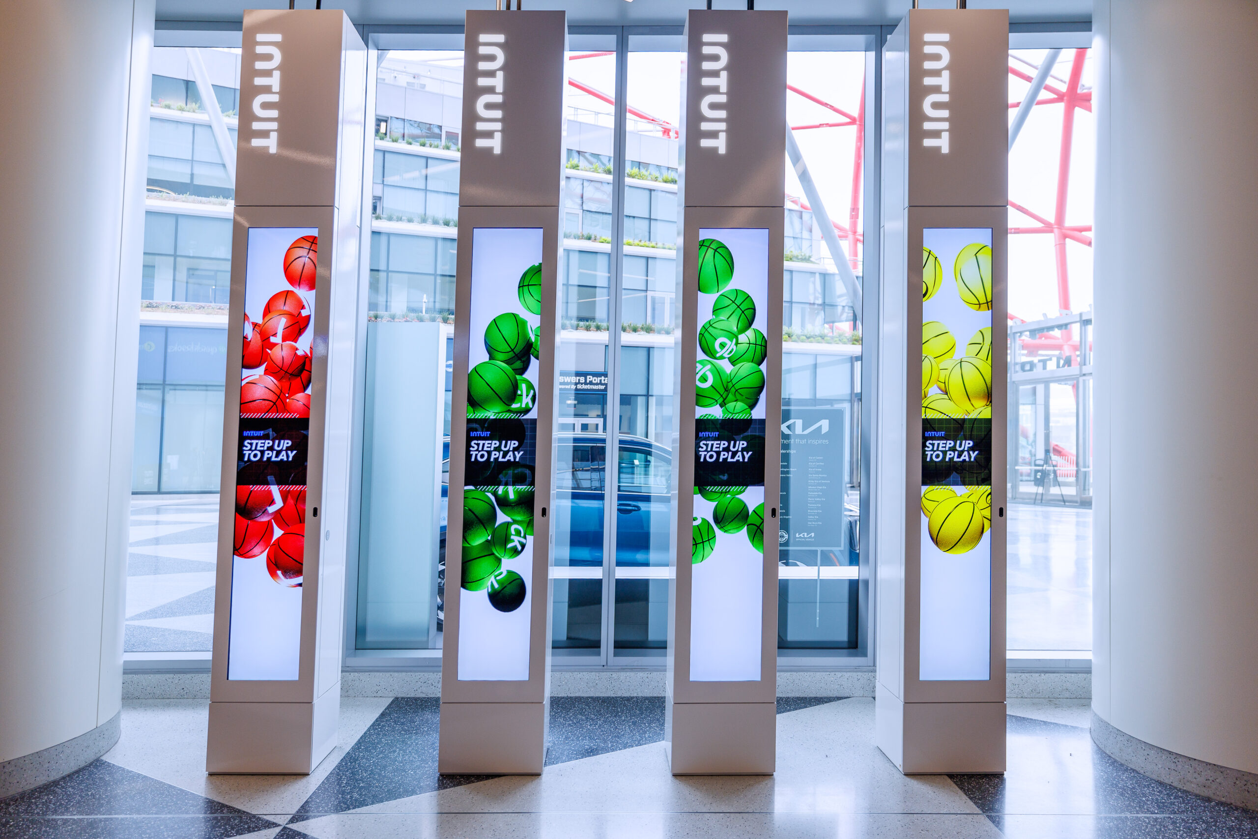 Intuit hosts a Community Tax Day event on Thursday, March 6, 2025 at Intuit Dome in Inglewood, CA.